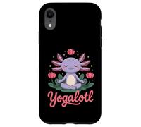 Yogalotl, Funny Axolotl Yoga Custodia per iPhone XR