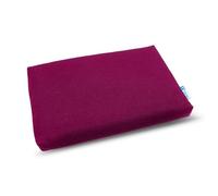 Yogan Cuscino per la testa per yoga/pilates | Rivestimento esterno in cotone biologico (rimovibile e lavabile) | Fodera interna con imbottitura in fibra riciclata | 30 x 20 x 2,5 cm