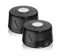 Yogasleep Dohm Classic 2-Pack Nero | La macchina originale del rumore bianco | Suono naturale rilassante di un vero ventilatore | Cancellazione del rumore | Terapia del sonno, privacy dell'ufficio,