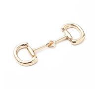 YOGAYE 1 paio di fibbie in lega con catena per scarpe in metallo per scarpe fai da te Borsa per abbigliamento Hardware Fibbie per scarpe Accessori decorativi