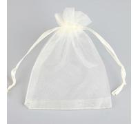 YOGAYE 25 pz 15x20 cm 17x23 cm 20x30 cm 30x40 cm 35x50 cm sacchetto di organza per gioielli colori sacchetti di imballaggio gioielli per sacchetti regalo festa di nozze