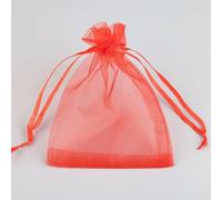 YOGAYE 25 pz 15x20 cm 17x23 cm 20x30 cm 30x40 cm 35x50 cm sacchetto di organza per gioielli colori sacchetti di imballaggio gioielli per sacchetti regalo festa di nozze