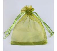 YOGAYE 25 pz 15x20 cm 17x23 cm 20x30 cm 30x40 cm 35x50 cm sacchetto di organza per gioielli colori sacchetti di imballaggio gioielli per sacchetti regalo festa di nozze