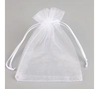 YOGAYE 25 pz 15x20 cm 17x23 cm 20x30 cm 30x40 cm 35x50 cm sacchetto di organza per gioielli colori sacchetti di imballaggio gioielli per sacchetti regalo festa di nozze