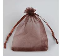 YOGAYE 25 pz 15x20 cm 17x23 cm 20x30 cm 30x40 cm 35x50 cm sacchetto di organza per gioielli colori sacchetti di imballaggio gioielli per sacchetti regalo festa di nozze