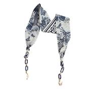 YOGAYE Catene per Occhiali in Nastro di Seta Boho Occhiali da Sole in Acrilico Occhiali da Sole per Cordino Cinturino per Maschera Appendi al Collo Gioielli Regalo per Ragazza