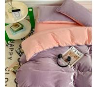 YOGAYE Copripiumino Invernale in Flanella 1 Pezzo Copripiumino 220x240 cm Copriletto Matrimoniale Queen Size