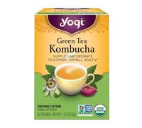 Yogi 0076950450219 Tè verde Kombucha, contiene caffeina, 16 pezzi
