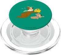 Yogi Bear Yogi and Boo Boo Steal Picnic Basket PopSockets PopGrip per MagSafe