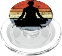 Yogi che disegna lo yoga PopSockets PopGrip per MagSafe