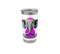 Yogi Elefante Bicchiere termico in acciaio inox doppia parete