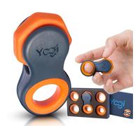 Yogi Giocattolo Fidget, Spinner Fidget per Adulti, Sollievo dall'ansia, Perfetto per ADHD, ADD e Autismo, Giochi Fidget Silenziosi per Adulti e Bambini, Cinque Dimensioni di Anelli - Supernova