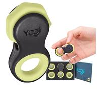 Yogi Giocattolo Fidget, Spinner Fidget per Adulti, Sollievo dall'ansia, Perfetto per ADHD, ADD e Autismo, Giochi Fidget Silenziosi per Adulti e Bambini, Cinque Dimensioni di Anelli - Moonlight