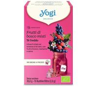 YOGI - Infuso Freddo Bio, Frutti di Bosco, 15 Bustine Filtro da 2g
