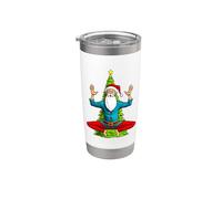 Yogi Natale Bicchiere termico in acciaio inox doppia parete