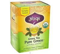 Yogi Organic Pure Green Herbal Tea - 16 Tea Bags