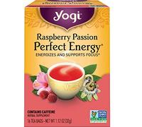 Yogi Raspberry Passion Perfect Energy Tea, 16 Tea Bags (Pack of 6) by YOGI