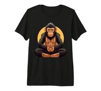 Yogi Scimmia Maglietta Premium