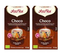 Yogi Tea Choco Tè, 17 Filtri, 37.4g (Confezione da 2)