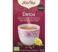 YOGI TEA Yogi Tea - Detox, 17 bustine da 1,8 grammi