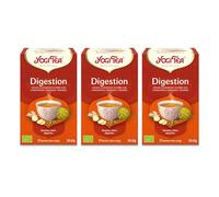 Yogi Tea - Digestion Bio - Infuso Ayurvedico - Miscela di Cardamomo, Finocchio e Zenzero Sensa Caffeina - 3x17 bustine (51 bustine in totale)