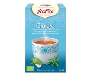 Yogi Tea Ginkgo Bio 17Filtri 17 pz Bustine filtro