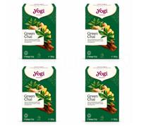 Yogi Tea Green Chai - 17 bustine (confezione da 4)