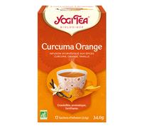 Yogi Tea Infuso Biologico Curcuma Arancia 17 Bustine - Infuso