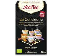 Yogi Tea - La Collezione, 6 Tè con 3 bustine per confezione, 18 bustine ideali come regalo