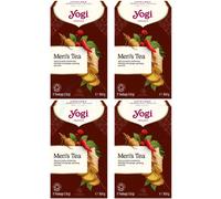Yogi Tea Men's Tea - 17 bustine (confezione da 4)