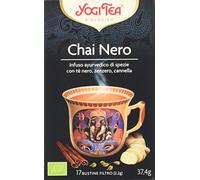 YOGI TEA Yogi Tea - T Speziato Nero Chai, 17 bustine da 2,2 grammi