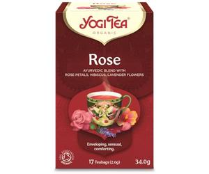 YOGI TEA S - AYURVEDIC Organic Tao Tea Rose 17 sacchetti (confezione da 1)