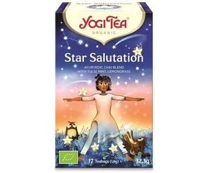 YOGI TEA STAR SALUTATION 17infusiones - infuso alle erbe per momenti di relax, si gusta calda per un momento di relax ed è indicato per chi predilige prodotti efficaci e pratici da usare ogni giorno.