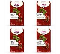 Yogi Tea Sweet Chili - 17 bustine (confezione da 4)