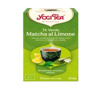 YOGI TEA Yogi Tea - T Verde Matcha al Limone, 17 bustine da 1,8 grammi