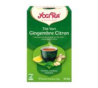Yogi Tea Tè Verde Zenzero Limone Bio 17 Bustine - Infuso