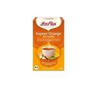 Yogi Tea Zenzero, Arancia & Vaniglia Bio 30,6 g - Tisana
