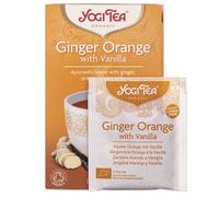 Yogi Tea Organic Ginger Orange with Vanilla Herbal Tea 17bag