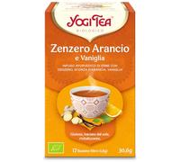 YOGI TEA Yogi Tea - Zenzero Arancio e Vaniglia, 17 bustine da 1,8 grammi