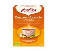 YOGI TEA Yogi Tea - Zenzero Arancio e Vaniglia, 17 bustine da 1,8 grammi