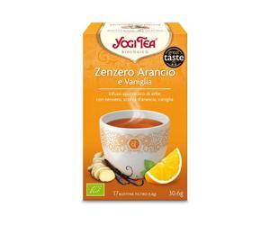 YOGI TEA Zenzero Arancio E Vaniglia Bio Infuso Di Erbe 17Bustine