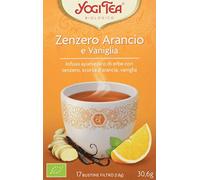 YOGI TEA Yogi Tea - Zenzero Arancio e Vaniglia, 17 bustine da 1,8 grammi