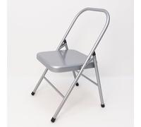 YOGIKUTI Iyengar - Sedia da Yoga in Metallo Senza Schienale (Standard)