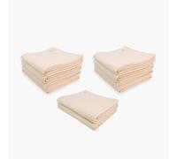 Yogikuti Yoga Blanket Set of 10, Cotton Yoga Blanket for Restorative Yoga, Iyengar Yoga Blanket