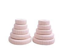 Yogikuti Yoga Chumbals Set of 10pcs, Iyengar Yoga Chumbals for Restorative Yoga, Support, Yoga Donuts