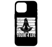 Yogini 4 Life Appassionato di yoga Custodia per iPhone 16 Pro Max