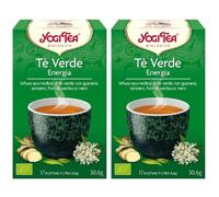 Yogitea Tè Verde Energia Bio 2x30,6 g Tè