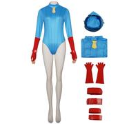 YOGLY Donna Cosplay Cammy Completo Costume per Halloween Carnevale Festa
