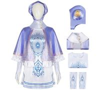 YOGLY Donna Cosplay Ingrid Costume con Cappuccio Set per Halloween Festa