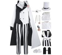 YOGLY Uomo Cosplay Gogol Nikolai Costume Halloween Completo Uniforme Set